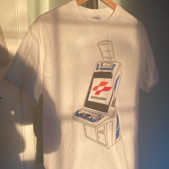 Konami Vintage T Shirt - Picture 1 of 1